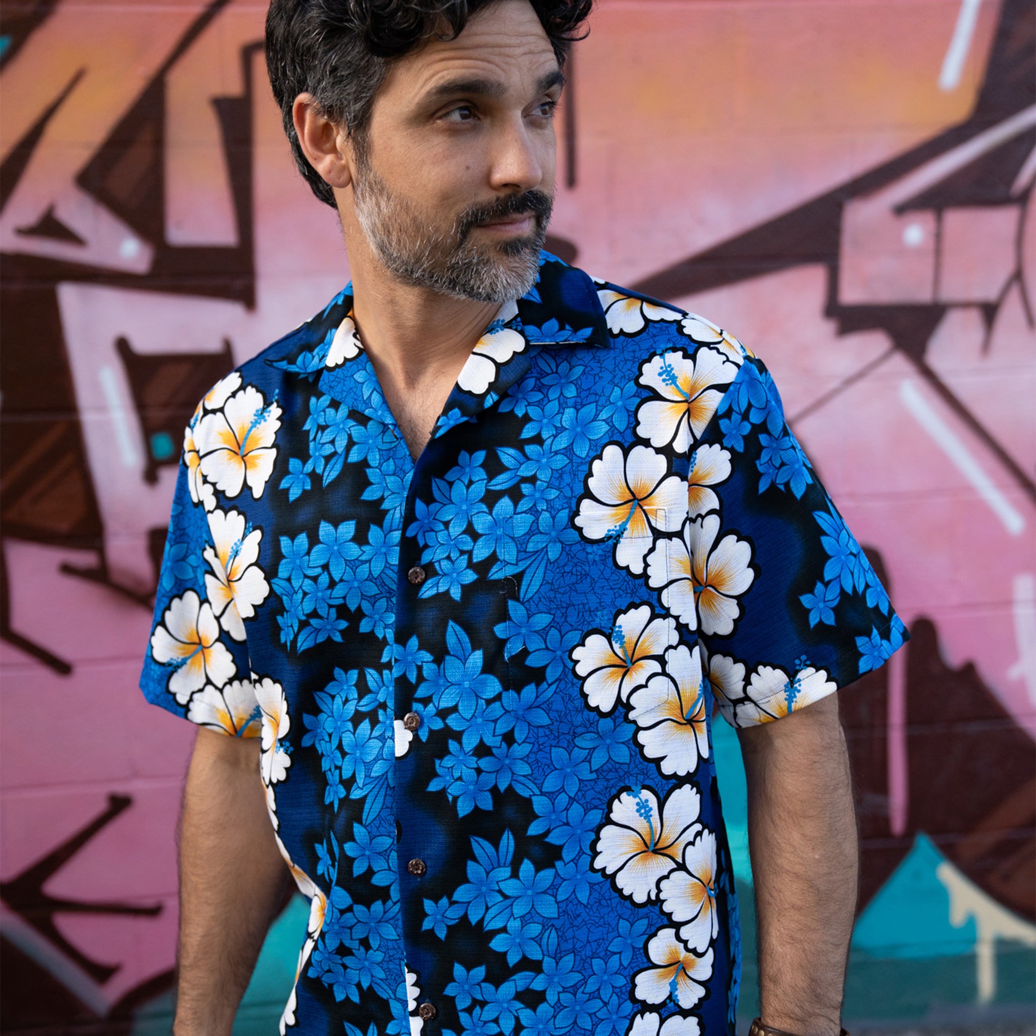 Blossoming Hibiscus Aloha Shirt